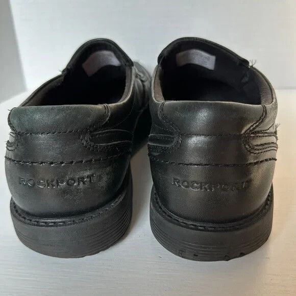 Man\'s Loafers Rockport Style Leader 2 Bike Slip-On Trutech Lightweig Size 9